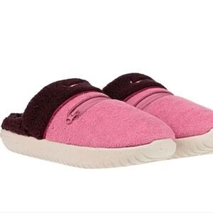Nike Burrow SE Slide Mules- Desert Blush